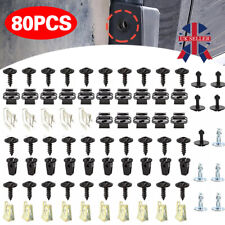 80x For AUDI A4 A6 A8 TT Undertray Engine Under Cover Fixing Clips Screw Kit UK