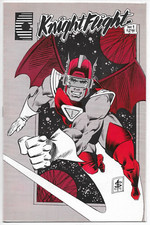 Knight Flight #1 Comax Burcham 1991 FN/VFN