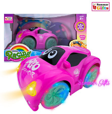 Pink Singing & Lights BEETLE Radio Remote Control Car 4 Channel RC Car