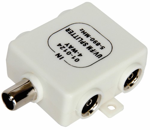 Way coax aerial splitter - aerial,