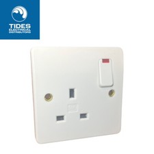 MK Logic Plus 13A DP 1 Gang