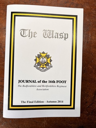 The wasp journal 16th - -,