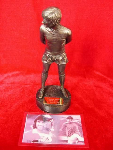 George best figurine - george,