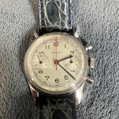 Gallet register chronograph - 2,