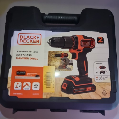 Black decker cordless - black+decker, opened