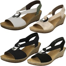 Ladies Rieker 624H6 Wedge
