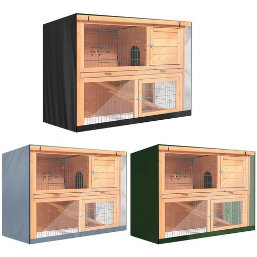 Double decker rabbit cage - double,
