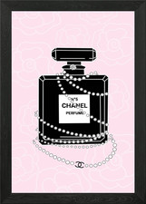 Chanel Perfume Framed Wall Art
