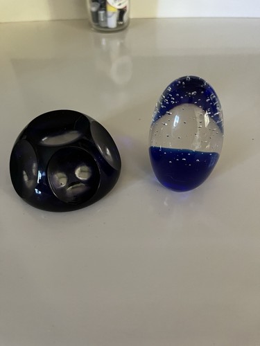 Glass paper weights - 2,