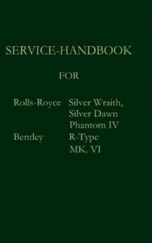 Rolls royce service - rolls, service-handbook