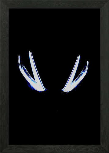 Tuono headlight framed - headlight, wall