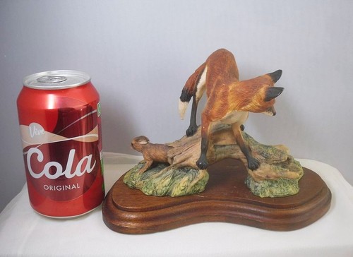 Vintage border fine arts fox - vintage,