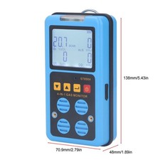 Hot 4 In 1 Gas Monitor CO H2S