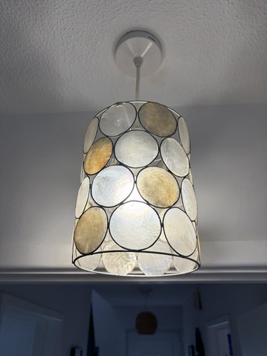 Vintage capiz shell ceiling - capiz,