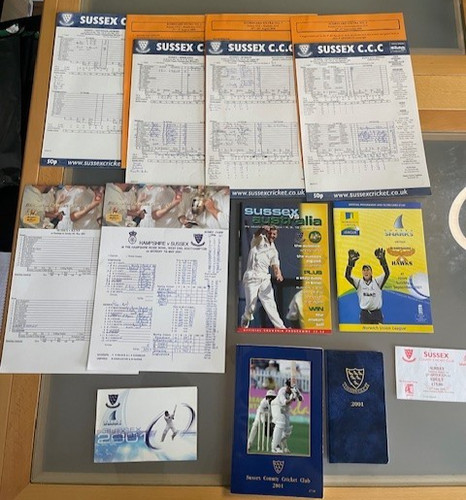 Sussex county cricket 2001 - sussex,