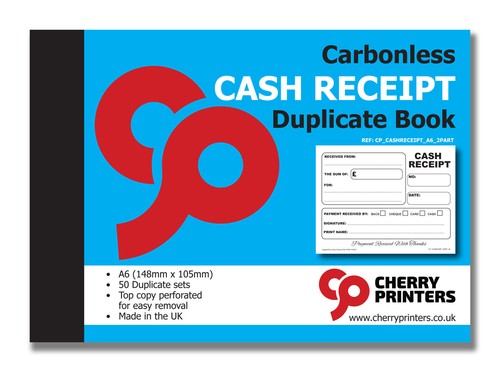 Cherry ncr cash receipt - cash,