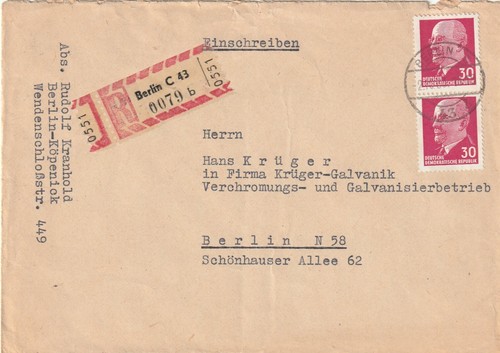 Gdr letter from berlin - berlin, 43