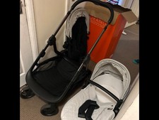 Icandy Orange Pushchair and Carrycot