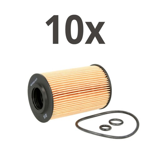 10x oil filter for audi - oil,