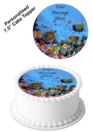 Personalised cake topper - cake,
