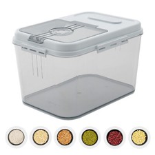 7.5/15KG Rice Storage Container Dry Food Sealed Cereal Grain Storage Bucket Box