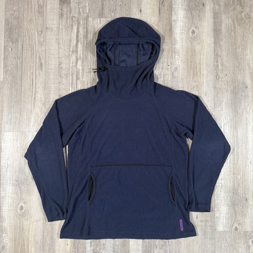 Melanzana micro grid hoodie - melanzana,