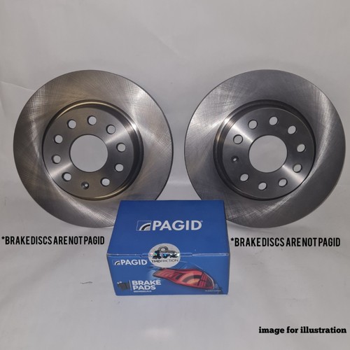 Rear brake discs 294mm pagid - brake,