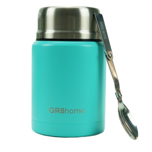 Stainless steel food flask - food,