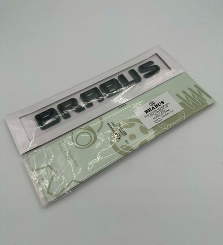 Brabus emblem trunk - emblem, 3d