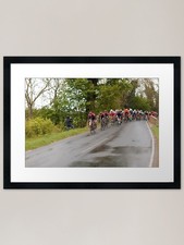 DOWN HILL FROM HERE Framed Art