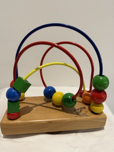 Joy toy wooden bead maze - wooden,