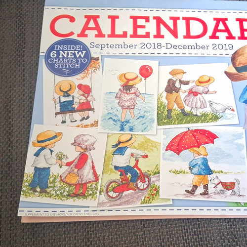 Calendar cross stitch patterns - stitch,