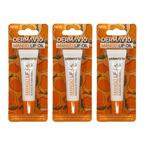 Dermav10 mango lip oil - dermav10,