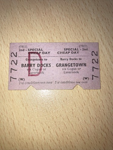 Railway ticket - ,