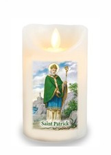 St Patrick LED Scented Candle