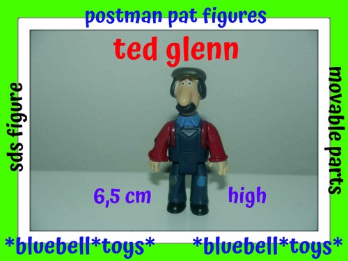 Postman pat figures ted - pat, glenn