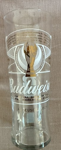 Budweiser fifa world cup pint - world,
