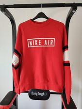 Red Nike Air Sweater In Men's