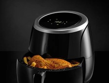 Debranded Digital Air Fryer 6.2Lt 4 to 6 portion 2000W variable F201B A #MARKED#
