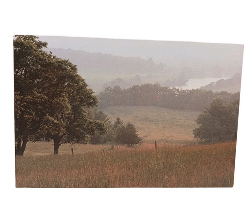 Vintage vermont meadow hills - vintage,