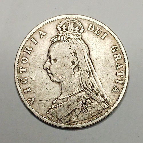 1889 queen victoria - 1889, silver