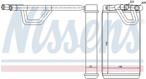 New heat exchanger interior - heat,