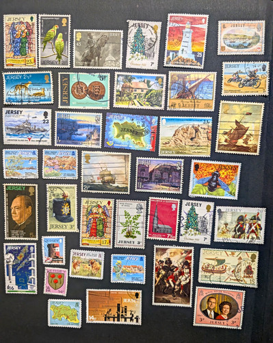 Jersey stamp collection - stamp,