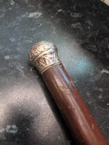 Silver capped walking - walking, cane