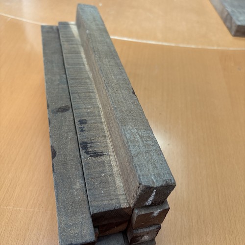 Bocote spindles job lot - 10,