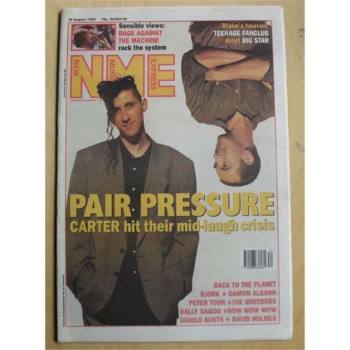 Carter usm nme magazine august - carter,