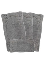 ROMANY GYPSY WASHABLE 4PCS MAT