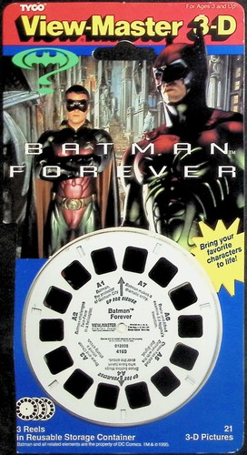 Batman forever view master - 3d, view-master