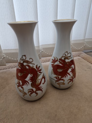Pair wallendorfer porcelain - wallendorfer,