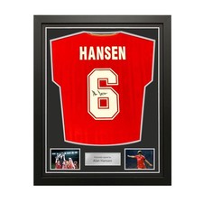 Alan Hansen Back Signed